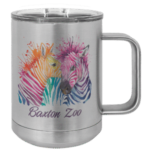 Sublimatable Polar Camel 15 oz. Stainless Steel Insulated Mug with Slider Lid